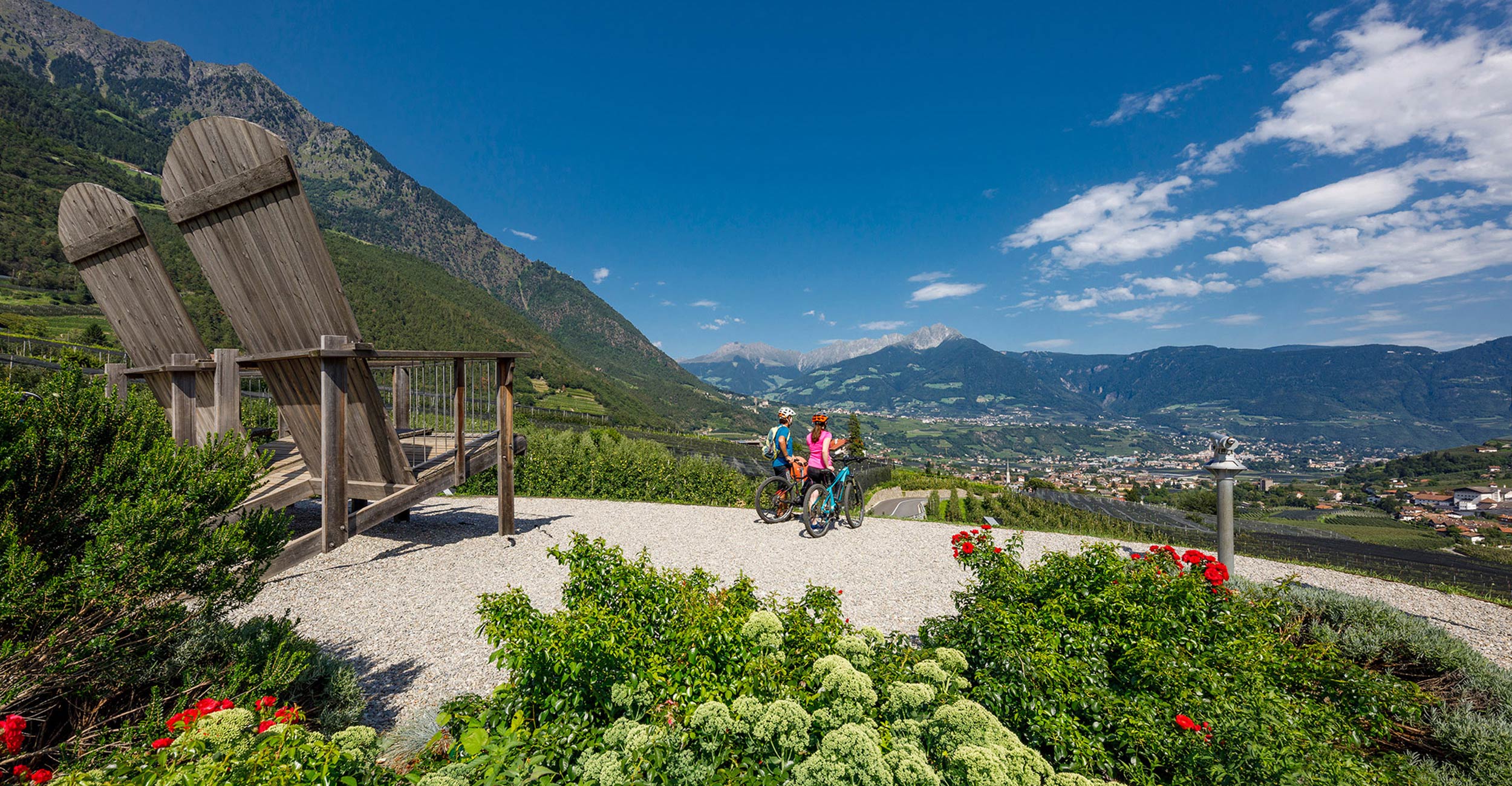 Algund am Radweg Hotel Merano Bike MTB